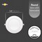 Goodlite ROUND FLUSHED SLIM 6 in. S6/20W/R/LED/5CCT 1800 Lumen, 18W G-20223 - alternate 7