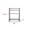 Homeroots 36in Deep Cherry Brown Wood Blanket Stand 389632 - alternate 6