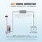 Vevor Linear Actuator 12V 6 Inch High Load 330lbs/1500N 0.19 in/s IP54 Protection OK648-1500N - alternate 7