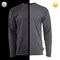Dome75 Long Sleeve Shirt, Non-ANSI/Enhanced Visibility, Poly/Jersey, Charcoal, MD DSL2661 - alternate 6