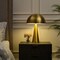 Homeroots 24" Brass Iron USB Table Lamp With Brass Dome Shade 530927 - alternate 7