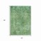 Homeroots 10' X 14' Sage And Mint Green Abstract Washable Indoor Outdoor Area Rug 615511 - alternate 7