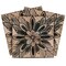 Homeroots 6" x 6" Brown And Black Vinyl Arabesque Peel And Stick Removable Tiles 569397 - alternate 9