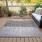 Homeroots 5' X 8' Taupe And Gray Abstract Washable Indoor Outdoor Area Rug 632066 - alternate 9