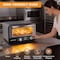 Equator ELECTRIC PIZZA OVEN Multi Program w / Baking Stone Countertop 0.5cf 110V 806918 - alternate 8