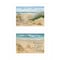 Homeroots Set Of Two Sand Castle and Footprints 1 White Framed Print Wall Art, 2PK 407924 - alternate 1