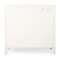 Homeroots 31in White Solid Wood Two Drawer Sideboard with Two Doors 389745 - alternate 8