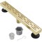 Hydroware Linear Shower Drain, C06 Brushed Gold, 24 Inches HYD-0010 - alternate 1