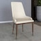 Leisuremod Viva Collection Modern Wooden Dining Chair in Light Taupe, 4PK VC24LTP4 - alternate 9