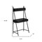 Homeroots 32" Black Computer Desk With Four Drawers 489872 - alternate 9