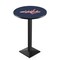 Holland Bar Stool Co 36" Blk Wrinkle Washington Capitals Pub Table, 36" dia. Top L217B3636WshCap - alternate 1