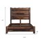 Homeroots Three Piece Dark Brown Solid Wood Bedroom Set 554217 - alternate 9