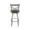 Holland Bar Stool Co 820 Catalina Stainless Steel 36in Swivel Bar Stool with Rein Coffee Seat 82036SS025 - alternate 7