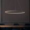 Jonathan Y Brice 35" Modern Contemporary Metal Round Dimmable Integrated LED Pendant, Beige JYL7220H - alternate 11
