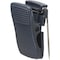 Lorell Plastic Cubicle Clips, Black, Plastic, PK24 LLR80673 - alternate 1