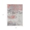 Homeroots 9' X 12' Coral And Gray Abstract Washable Indoor Outdoor Area Rug 617720 - alternate 8