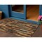 Homeroots 3' X 5' Coffee And Brown Striped Washable Indoor Outdoor Area Rug 608940 - alternate 1