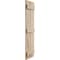 Ekena Millwork Rustic Two Board Joined Board-n-Batten Hand Hewn Faux Wood Shutters, 11W x 84H, PR SHUBJS11X84HHPR - alternate 17