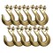 Mytee Products 3/8in Clevis Slip Hook G70 Tow Chain Wrecker Truck Trailer Tie Down, 10PK CH38-SHx10 - alternate 8
