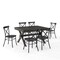 Crosley Hayden 7-Piece Dining Table Set For 6 W/Camille Chairs KF20011SL-MB - alternate 10
