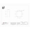 Wiegmann Captive Screws Electrical Enclosures, 17.69 in H, 8.45 in D, 16 in W, 1, 12, 3R, 4X, 6P, Fiberglass HW-J181608SC - alternate 2
