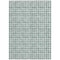 Homeroots 8' X 10' Teal Blue And Ivory Geometric Washable Indoor Outdoor Area Rug 583321 - alternate 7