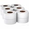 Scott High-Capacity Jumbo Roll Toilet Paper, 2-Ply, White, Non-perforated, (1,000'/Roll), 12PK 07805 - alternate 1