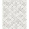 A-Street Prints Pilak Silver Ogee Tile Wallpaper 4105-86608 - alternate 1