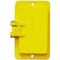 Ericson Electrical Box Cover, 1 Gang, GFCI, Duplex Cover 6135-Y - alternate 1