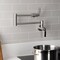 Kingston Brass Wall Mount Pot Filler Faucet, Brushed Nickel KS4108KL - alternate 6