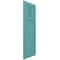 Ekena Millwork True Fit PVC San Miguel Mission Style Fixed Mount Shutters, Pure Turquoise, 12W x 44H, PR TFP001SM12X044PT - alternate 12