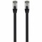 Monoprice Voice and Data Patch Cord, Black, 1 ft L 41009 - alternate 1