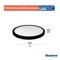Bulbrite 9" Round 17-W 3000K LED Flush Mount Light, 1400 Lumens, Black Finish 773609 - alternate 7