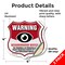Signmission Neighborhood Crime Watch Shield Sign War, 4 inch X 4 inch, Vinyl Decal, 2PK SHI-D-2PACK-4-387 - alternate 5