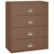 Fireking 4 Drawer, 1 Hr Fire & Impact Rated, 44" Wide Lateral Tan 4-4422-CTN - alternate 1
