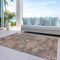 Homeroots 9' X 12' Brown Tan And Terra Cotta Floral Washable Indoor Outdoor Area Rug 604112 - alternate 7