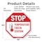 Signmission Stop Temperature Check Station, 10 Inch X 10 Inch, Aluminum Metal Signs OC-A-10-199 - alternate 5