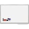 Mastervision 36"x48" Magnetic Planning Dry Erase Board, Aluminum Frame CR1232830A - alternate 1