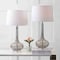 Jonathan Y Bette 28.5" Glass Teardrop LED Table Lamp, Smoke Gray, 2PK JYL1079D-SET2 - alternate 9