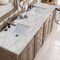 James Martin Vanities Bristol 72'' D Vanity, Whitewashed Walnut w/ Victorian Sil Silestone Top w/ Wireless Charger 157-V72-WW-FVSL - alternate 9