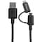 Startech.Com 1M LIGTHNING OR MICRO USB TO USB CABLE LTUB1MBK - alternate 4