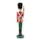 Homeroots 19" Black Red And Green Resin Christmas Nutcracker Tabletop Sculpture 633824 - alternate 1