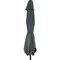Outdoor Expressions 9 Ft. Pulley Gray Market Patio Umbrella with Chrome Plated Hardware 895528 - alternate 1