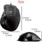 Elecom EX-G Wired Ergo Trackball, Ruby Ball bearing, 5 Programmable Buttons, Windows, Mac M-XT3URBK - alternate 2