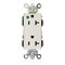 Leviton Plugs&Rcptcls, 20A, 125VAC, Almnd, Nylon 16362-HGT - alternate 1