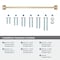 Amerock Exceed 18 inch 457mm Center-to-Center Golden Champagne Appliance Pull BP36926BBZ - alternate 3