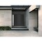 Vdomdoors Front Exterior Prehung Metal-Plastic Double Doors / MANUX 8111 Matte Black / Sidelite Exterior Wind MANUX8111DEXD-BLK-LH-W72+12xH80 - alternate 2
