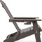 Homeroots 35" Chocolate Heavy Duty Plastic Adirondack Chair 530699 - alternate 6