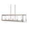Jonathan Y Anna 38.5" Linear 5-light Metal/Glass LED Pendant, Nickel JYL7414B - alternate 1