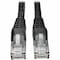 Tripp Lite Cat6 Cable, Snagless, Molded, Black, 25ft N201-025-BK - alternate 1